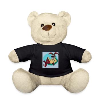 Krampus Percht Devil 2309 - Nounours - noir - Devant