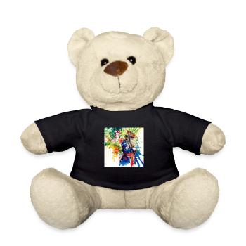 Samurai Fobidden Liebe - Teddy - Schwarz - Vorne