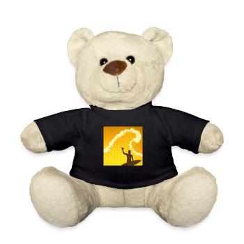 Welle Surfen - Teddy - Schwarz - Vorne