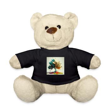 Melting shaft - Teddy Bear - black - Front