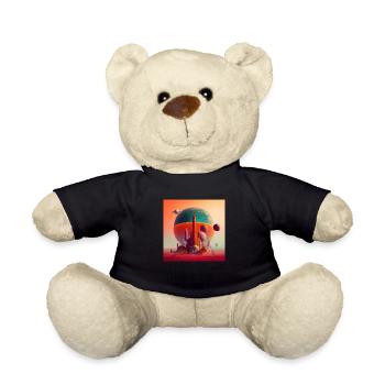 Colonization of Mars - Teddy Bear - black - Front