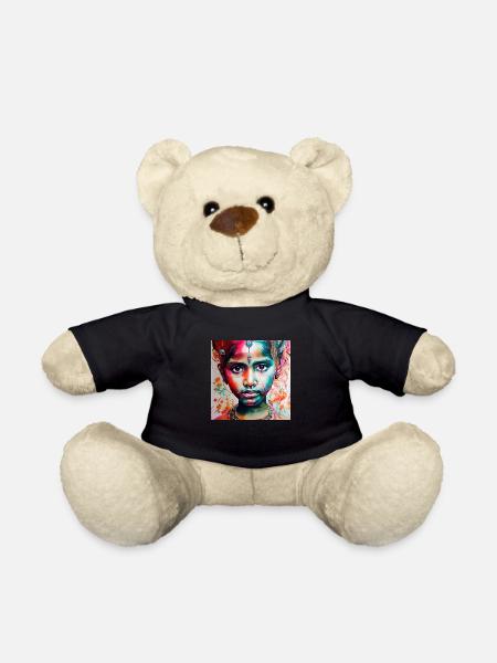 Little Girl - Teddy - Schwarz