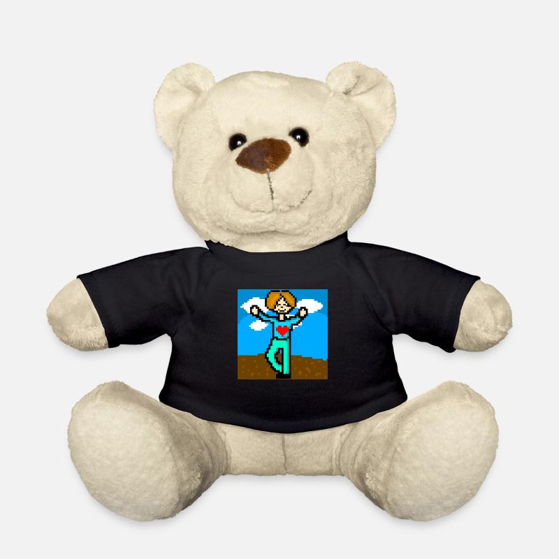 NFT Design mit Hintergrund - Teddy - Schwarz