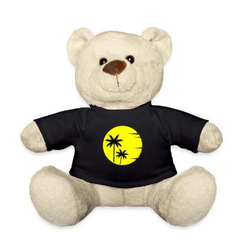 Sunset - Teddy Bear - black - Front