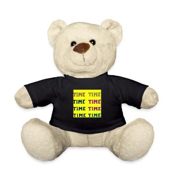 Zeit - Teddy - Schwarz - Vorne