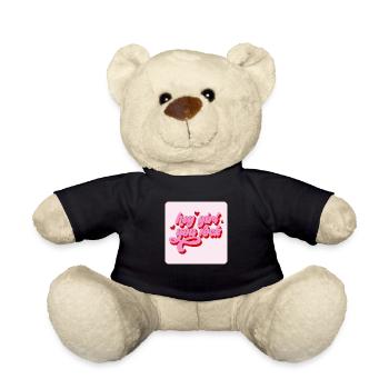 Hé fille, tu es rock - Nounours - noir - Devant