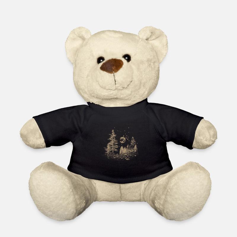 Maison solitaire - Nounours - noir