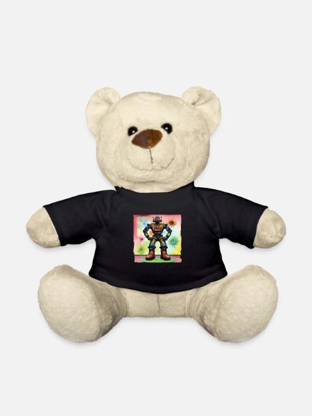 Robo Blume - Teddy - Schwarz