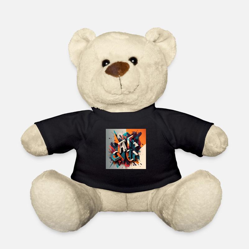 Graffiti - Teddy - Schwarz