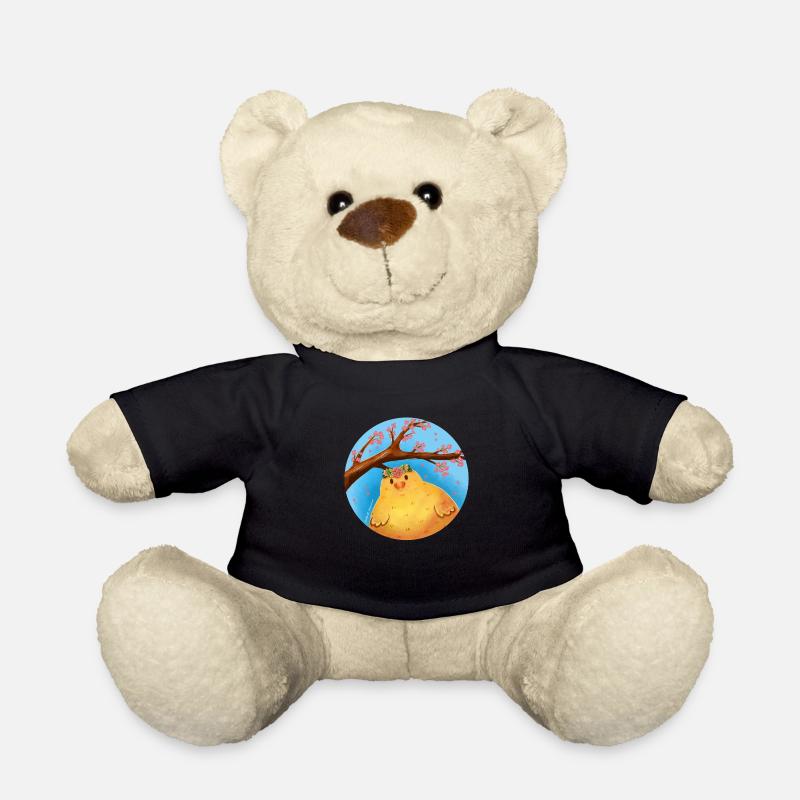 Poussins de printemps - Nounours - noir