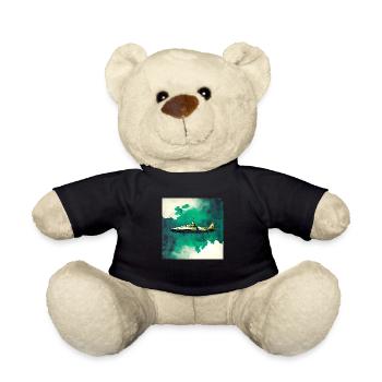 Weltraum-U-Boot-Kampfjet - Teddy - Schwarz - Vorne