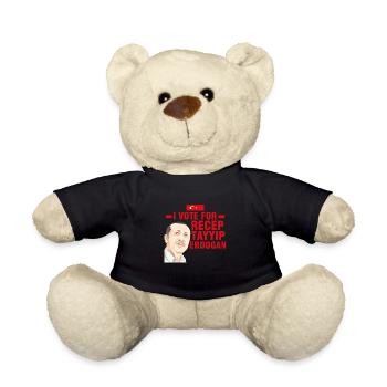 Präsident Recep Tayyip Erdogan Türkiye 2023 - Teddy - Schwarz - Vorne