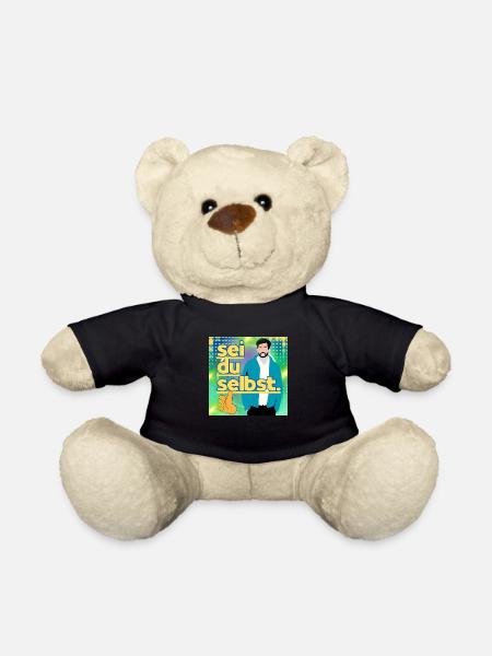 Sei du selbst - Teddy - Schwarz