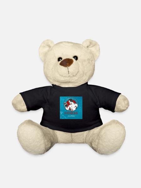 Fitness your body - Teddy Bear - black