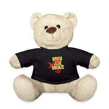 Brich Jede Grenze - Teddy - Schwarz - Vorne