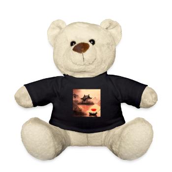 Japon Beautiful Artwork Design - Nounours - noir - Devant
