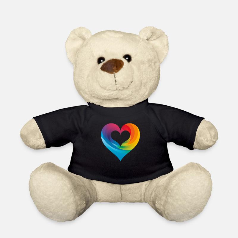 Love for LGBTQIA+ community - Teddy Bear - black
