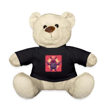 Animal Shelter Boar Cochon d’Inde Cochon Cannabis Vegan - Nounours - noir - Devant