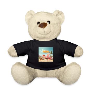 Holiday Joy Trend Shirt - Teddy Bear - black - Front
