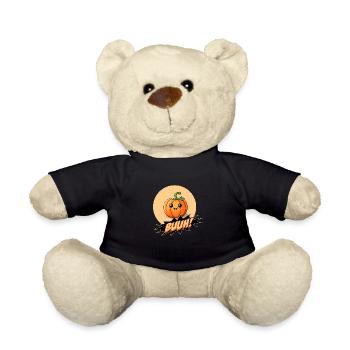 Halloween Cute Little Pumpkin - Teddy - Schwarz - Vorne