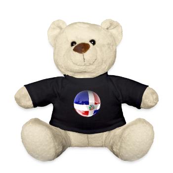 The Dominican Republic: The Caribbean paradise - Teddy Bear - black - Front