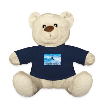 READY FOR POWDER - Teddy Bear - french navy - Front
