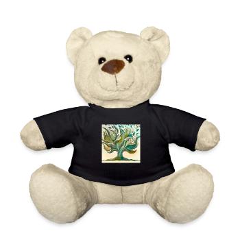 die natur weckt leben - Teddy - Schwarz - Vorne
