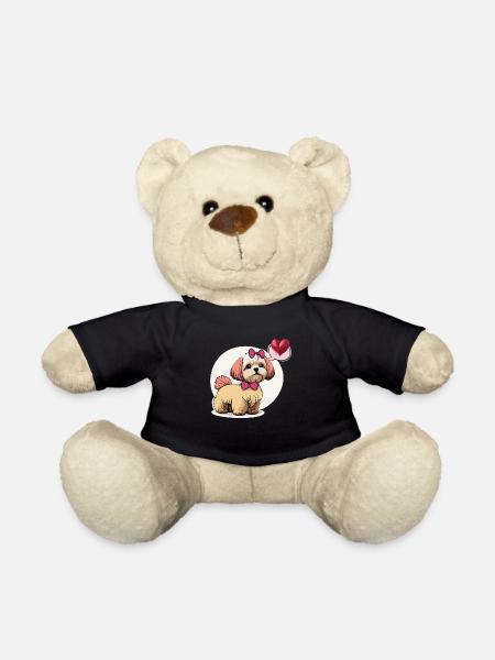 Maltesermädchen Love - Teddy - Schwarz