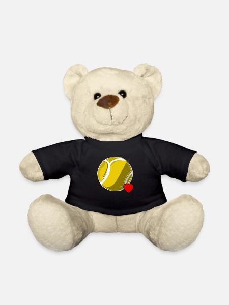 Love Tennis - Nounours - noir