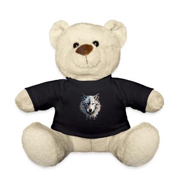 Wolf - Teddy - Schwarz - Vorne