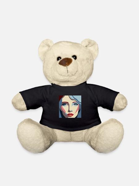 Women / Feminin / Art - Teddy - Schwarz