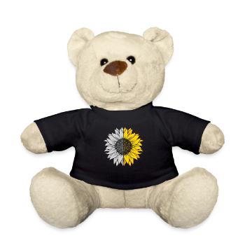 Sonnenblumen - Teddy - Schwarz - Vorne