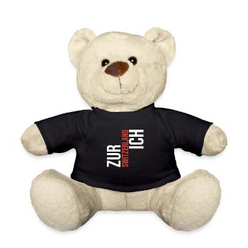 Zurich Switzerland Zürich Schweiz - Teddy - Schwarz - Vorne