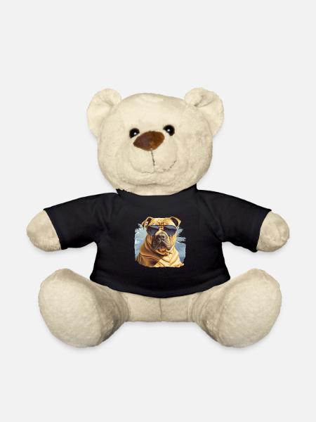Chinesisch Shar Pei - Teddy - Schwarz