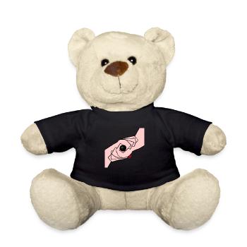 The Luck of the Black Ball - Teddy Bear - black - Front