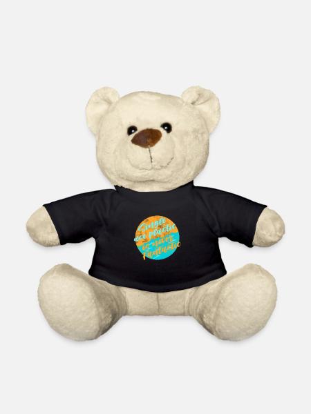 Plastik vermeiden - Teddy - Schwarz