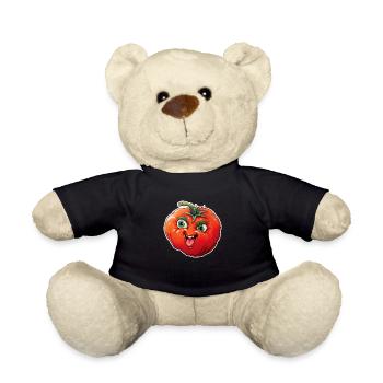 Tomate heureuse - Nounours - noir - Devant