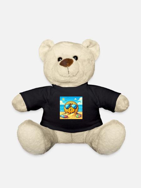 Bitcoin sonnt sich. - Teddy - Schwarz