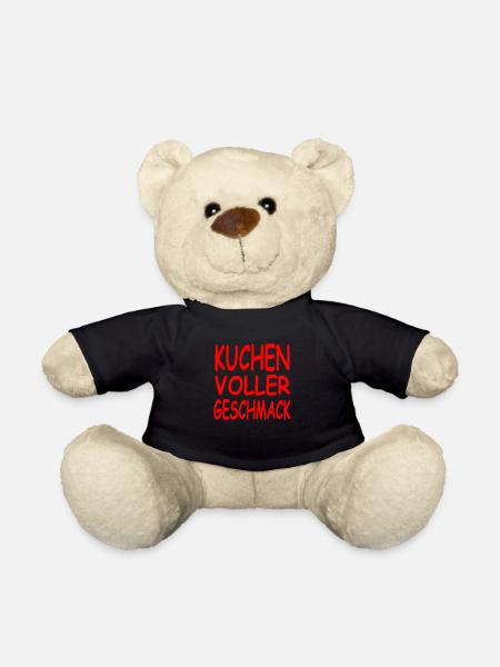 Kuchen - Teddy - Schwarz