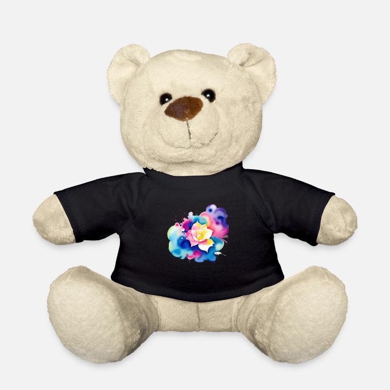 Farbtupfer: Rosa - Teddy - Schwarz