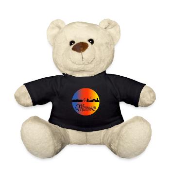 Mannheim Monnem Mannheimat - Teddy - Schwarz - Vorne
