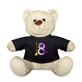 Women's Power 8. März GirlPower Weiblicher Feminismus - Teddy - Schwarz - Vorne