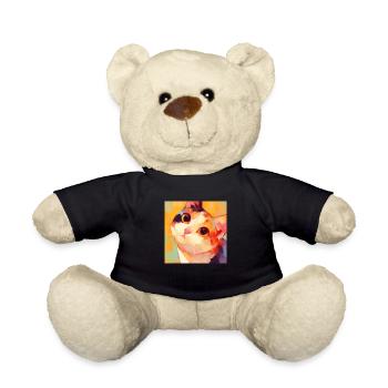 Chat, Motif De Chat - Nounours - noir - Devant