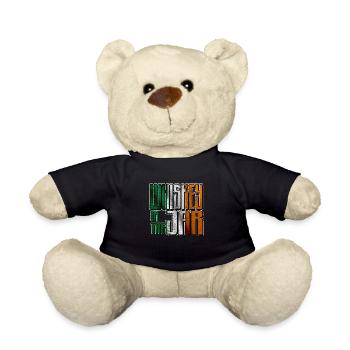 Whiskey In The Jar - Teddy Bear - black - Front