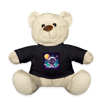 Space Kitty avec ballon dans l’espace - Nounours - noir - Devant