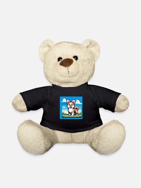 Funny dog - Teddy Bear - black