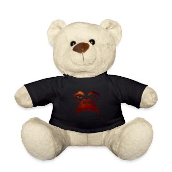 Grimace de gorille - Nounours - noir - Devant