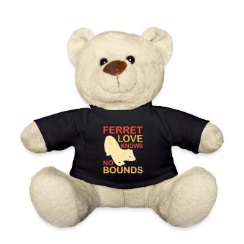 Entfessle Deinen Inneren Frettchenliebhaber Mit - Teddy - Schwarz - Vorne