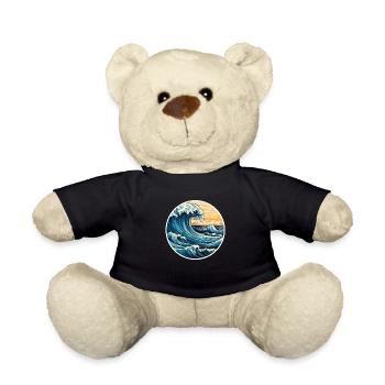 Surf - Teddy Bear - black - Front