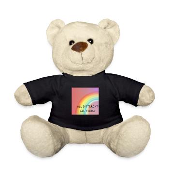 All different all equal. Diversity. Love. - Teddy - Schwarz - Vorne